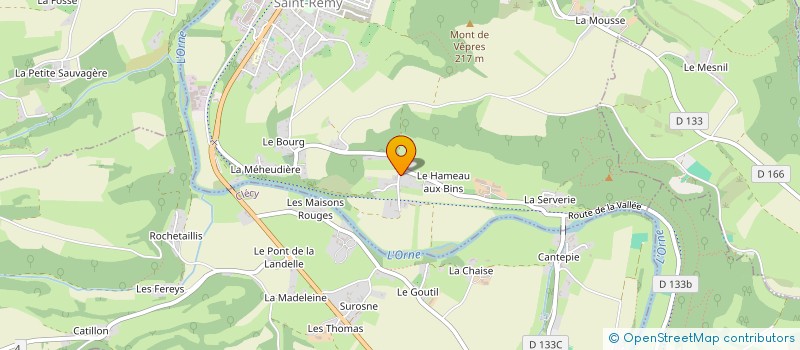 localisation de l'entreprise BCA  CLECY