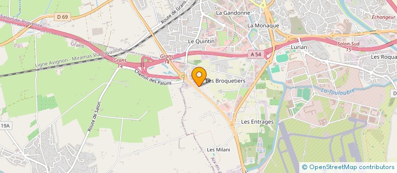 localisation de l'entreprise BCA CONCEPT à SALON-DE-PROVENCE