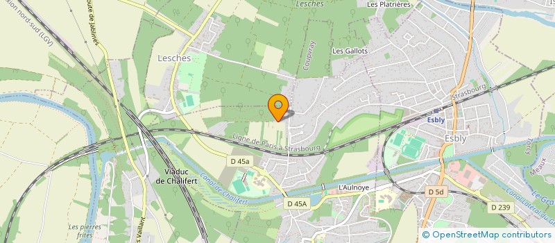 localisation de l'entreprise BCA IMMO  COUPVRAY