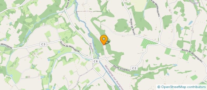 localisation de l'entreprise BCA INVESTISSEMENT  FRECHOU