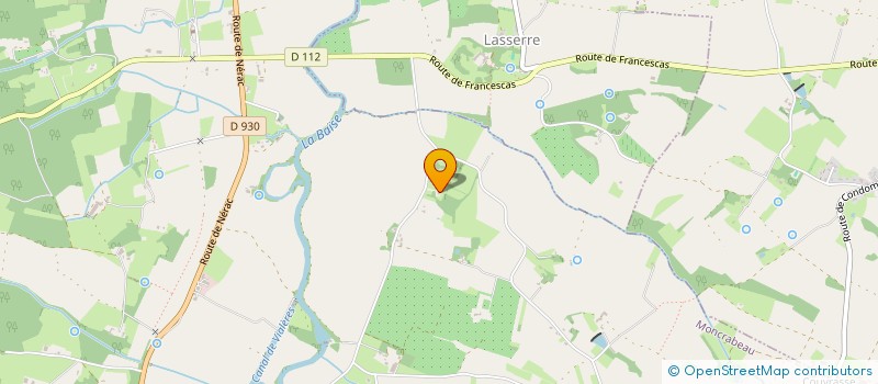 localisation de l'entreprise BCA LOCATION  FRECHOU