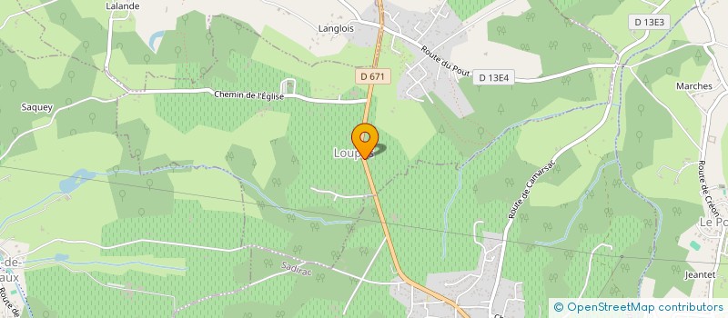 localisation de l'entreprise BCA SERVICES  BONNETAN