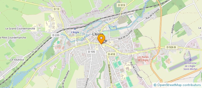 localisation de l'entreprise BCAEB à L'AIGLE
