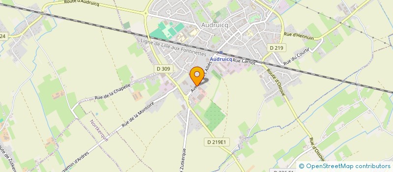 localisation de l'entreprise BCARS AUTOMOBILES  AUDRUICQ