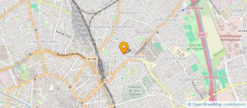 localisation de l'entreprise BCAT à TOULOUSE