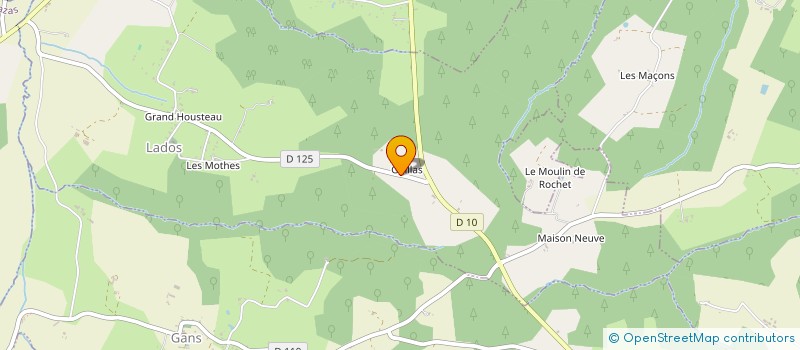 localisation de l'entreprise BCB 33  LADOS