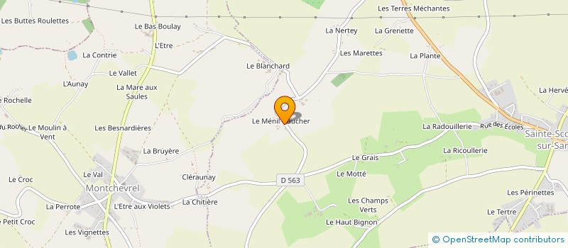 localisation de l'entreprise BCB à SAINTE-SCOLASSE-SUR-SARTHE