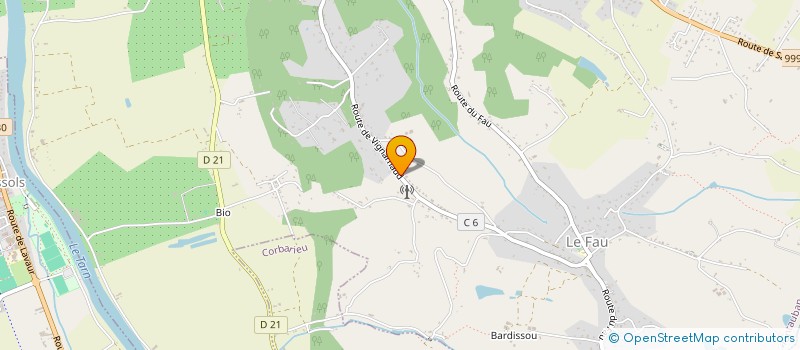 localisation de l'entreprise BCB  MONTAUBAN