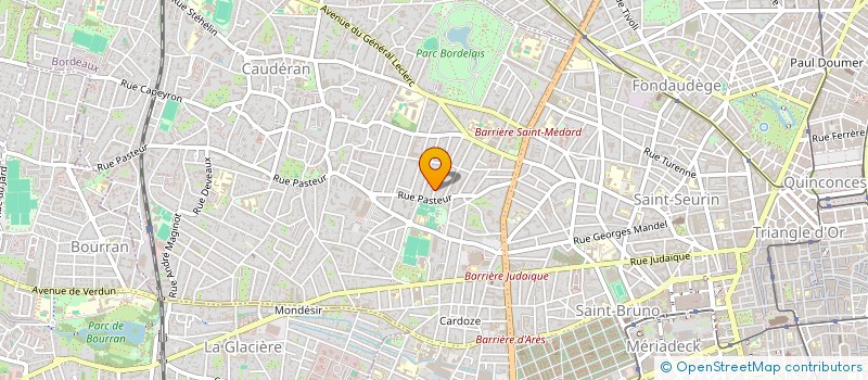 localisation de l'entreprise BCB à BORDEAUX