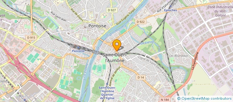 localisation de l'entreprise BCB ASSURANCES  SAINT-OUEN-L'AUMONE