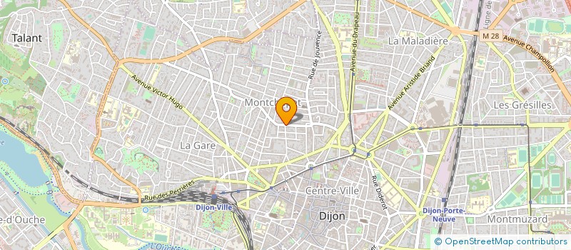 localisation de l'entreprise BCB CREATION à DIJON