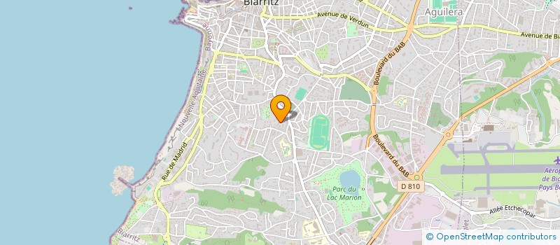 localisation de l'entreprise BCB SERVICES à BIARRITZ