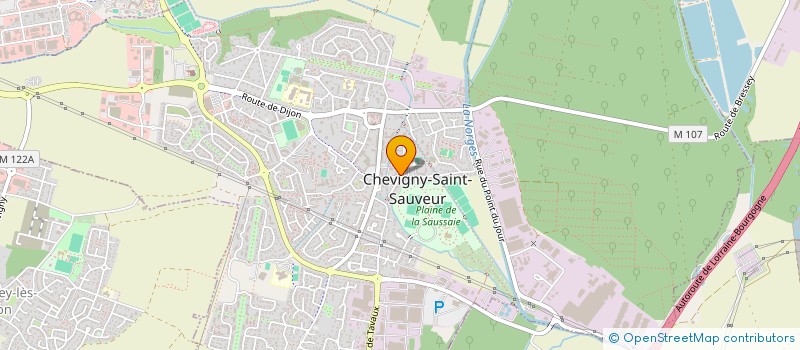 localisation de l'entreprise BCBCSV à CHEVIGNY-SAINT-SAUVEUR