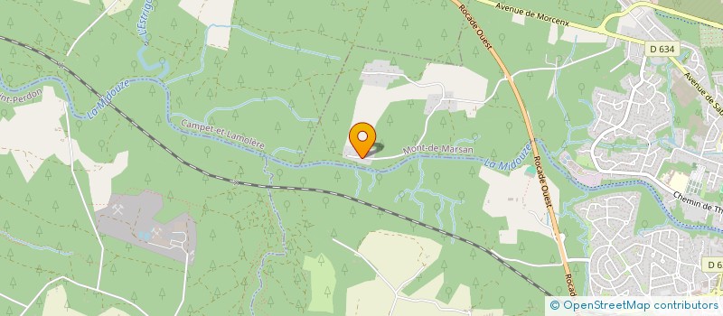 localisation de l'entreprise BCBD  MONT-DE-MARSAN