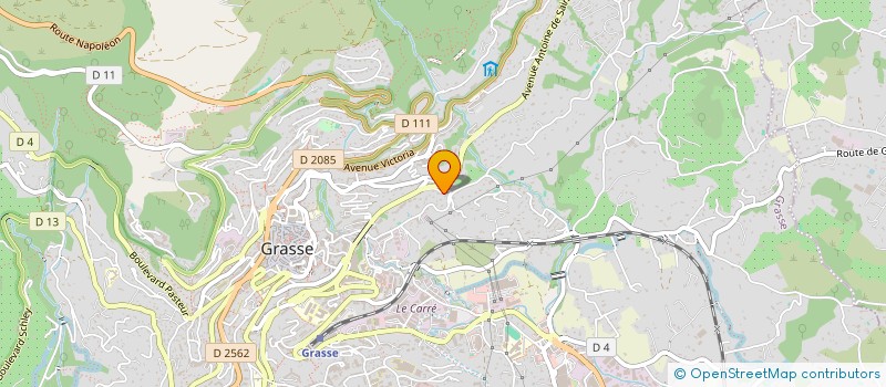 localisation de l'entreprise BCBG à GRASSE