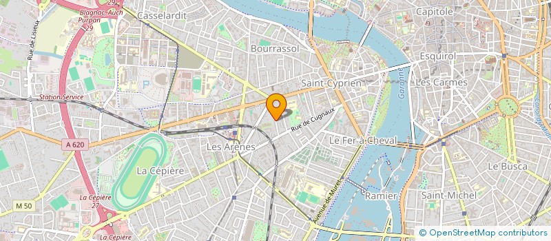 localisation de l'entreprise BCBG à TOULOUSE