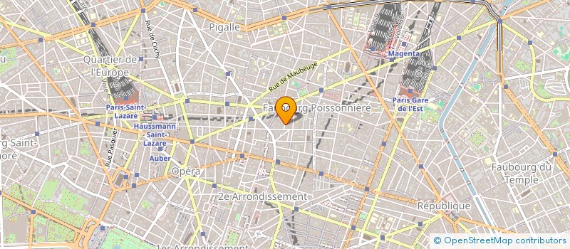 localisation de l'entreprise BCBG  PARIS