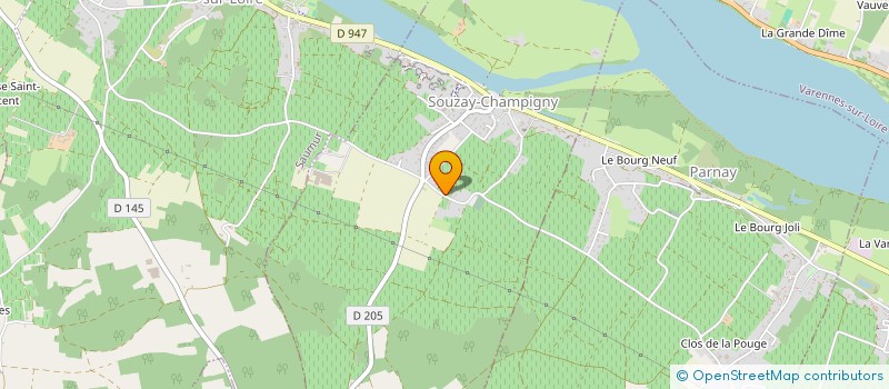 localisation de l'entreprise BCBHORSE  SAUMUR