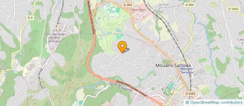 localisation de l'entreprise BCBM à CLAVIERS