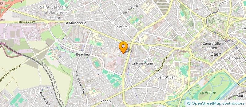 localisation de l'entreprise BCBN 4 MARIOTTI à CAEN