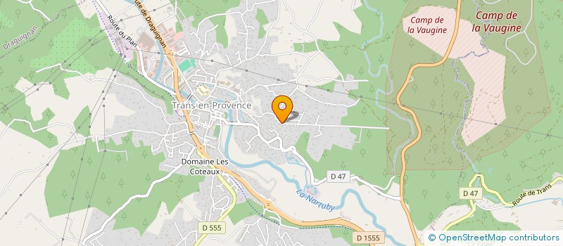 localisation de l'entreprise BCC à TRANS-EN-PROVENCE