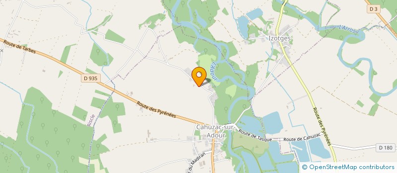 localisation de l'entreprise BCC  CAHUZAC-SUR-ADOUR