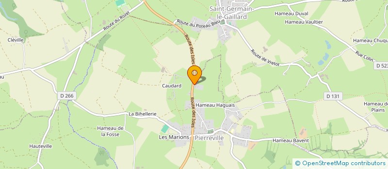 localisation de l'entreprise BCC AUDIO  PIERREVILLE