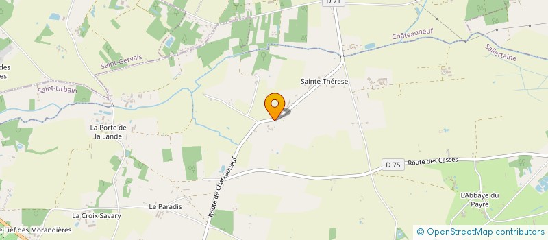 localisation de l'entreprise BCCP à SALLERTAINE