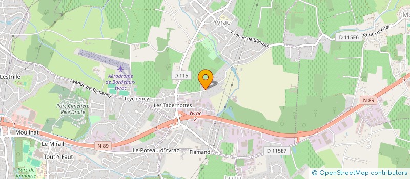 localisation de l'entreprise BCCP IMMO  YVRAC