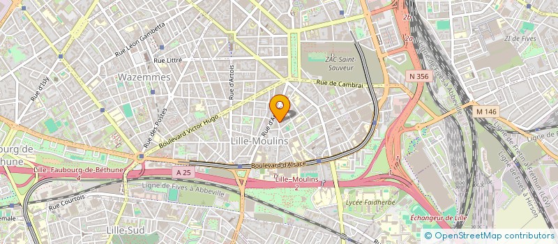 localisation de l'entreprise BCCS à LILLE