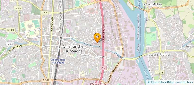 localisation de l'entreprise BCD à VILLEFRANCHE-SUR-SAONE