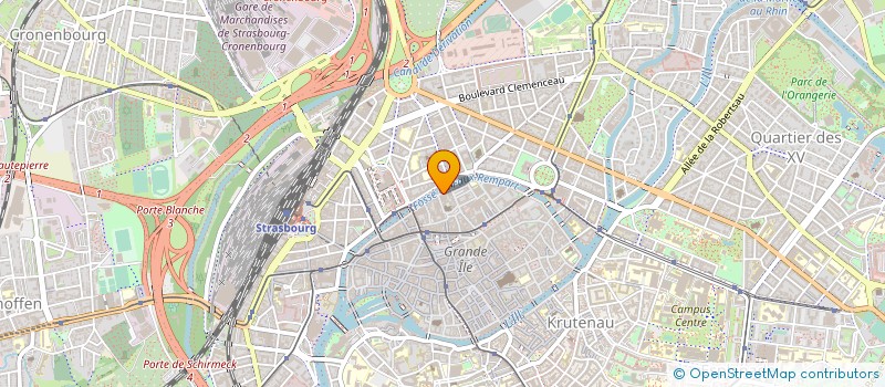 localisation de l'entreprise BCD à STRASBOURG