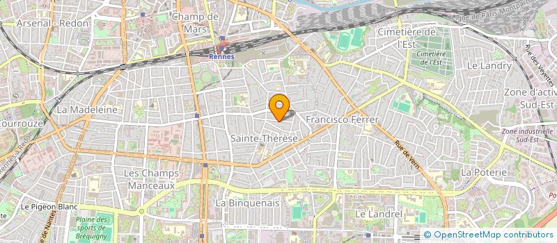 localisation de l'entreprise BCD  RENNES