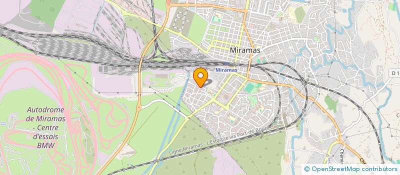 localisation de l'entreprise BCD BERRE CRAU DURANCE à MIRAMAS