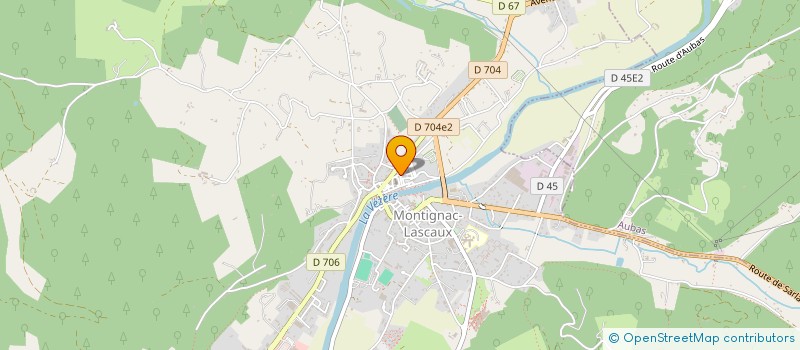 localisation de l'entreprise BCD MARTY à MONTIGNAC-LASCAUX
