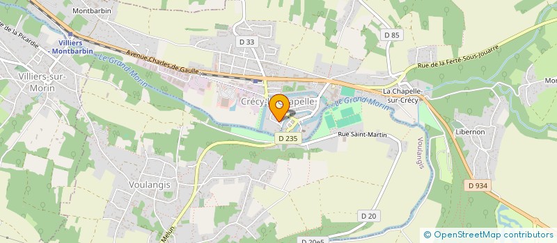 localisation de l'entreprise BCDIAG  CRECY-LA-CHAPELLE