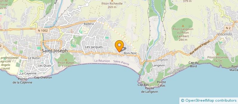 localisation de l'entreprise BCDJ à SAINT-JOSEPH