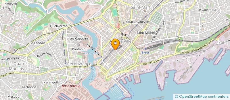 localisation de l'entreprise BCDJ  BREST