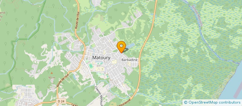 localisation de l'entreprise BCDL à MATOURY
