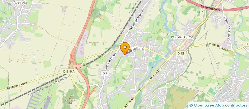 localisation de l'entreprise BCDR 2  JUILLAN