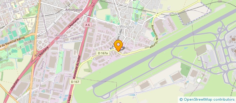 localisation de l'entreprise BCE AUTO à LINAS