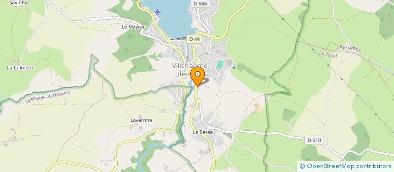 localisation de l'entreprise BCE - BOUZAT CONSEIL ENERGIE à VILLEFRANCHE-DE-PANAT
