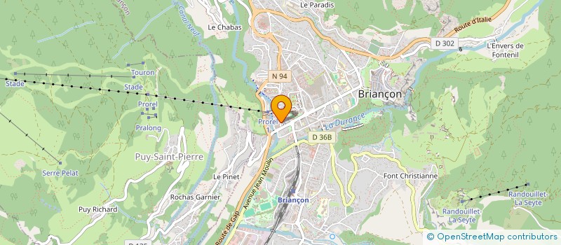 localisation de l'entreprise BCE DRAN à BRIANCON
