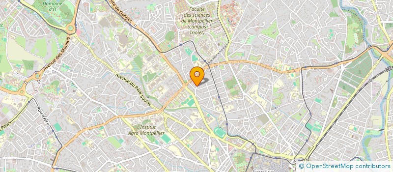 localisation de l'entreprise BCE GRID à MONTPELLIER