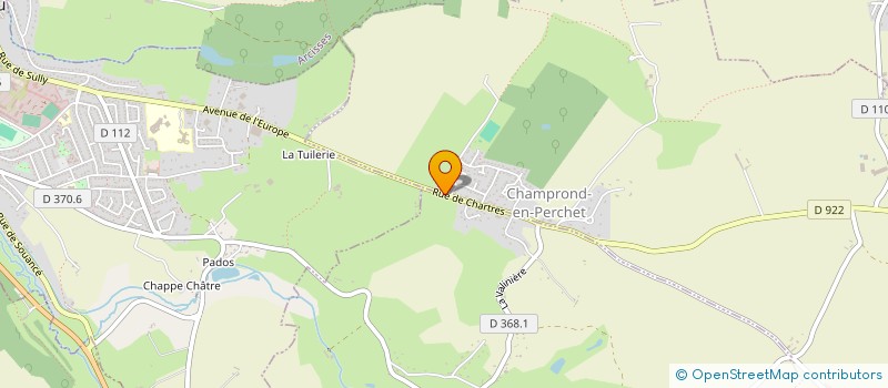 localisation de l'entreprise BCE LA THELIDE à CHAMPROND-EN-PERCHET