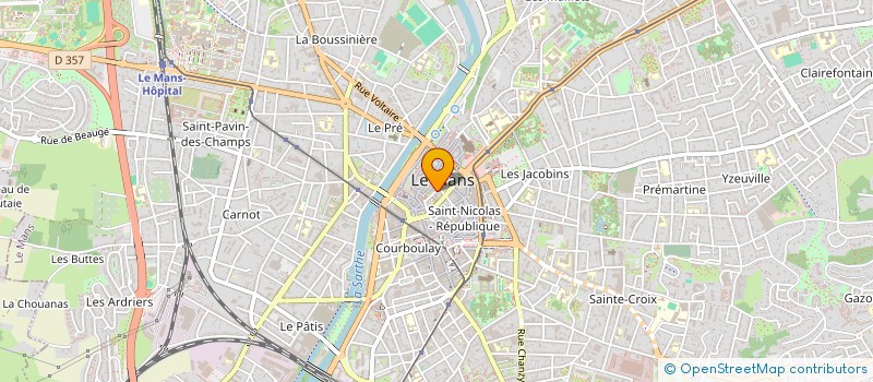 localisation de l'entreprise BCEFG  LE MANS