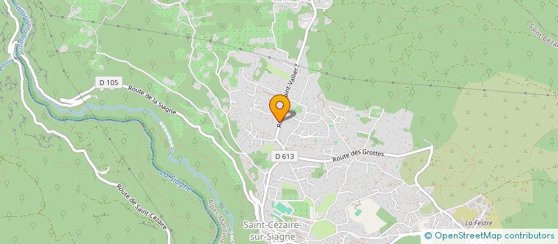 localisation de l'entreprise BCEME à SAINT-CEZAIRE-SUR-SIAGNE