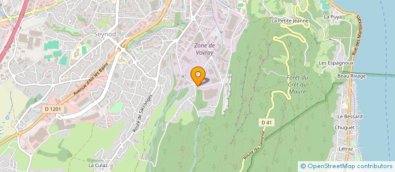 localisation de l'entreprise BCENTER à ANNECY