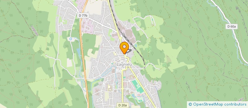 localisation de l'entreprise BCERAM'  LAGNIEU