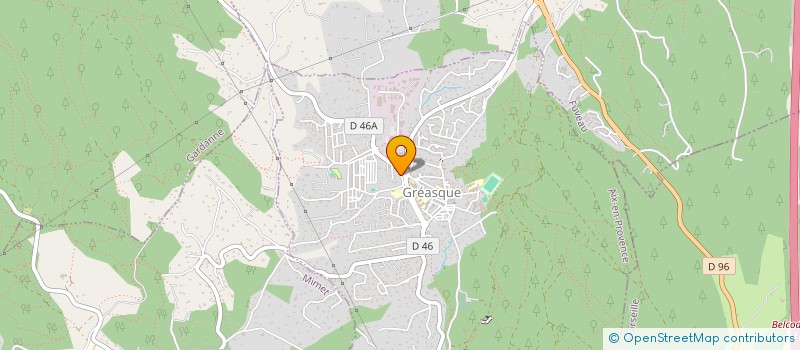 localisation de l'entreprise BCF 13  GREASQUE